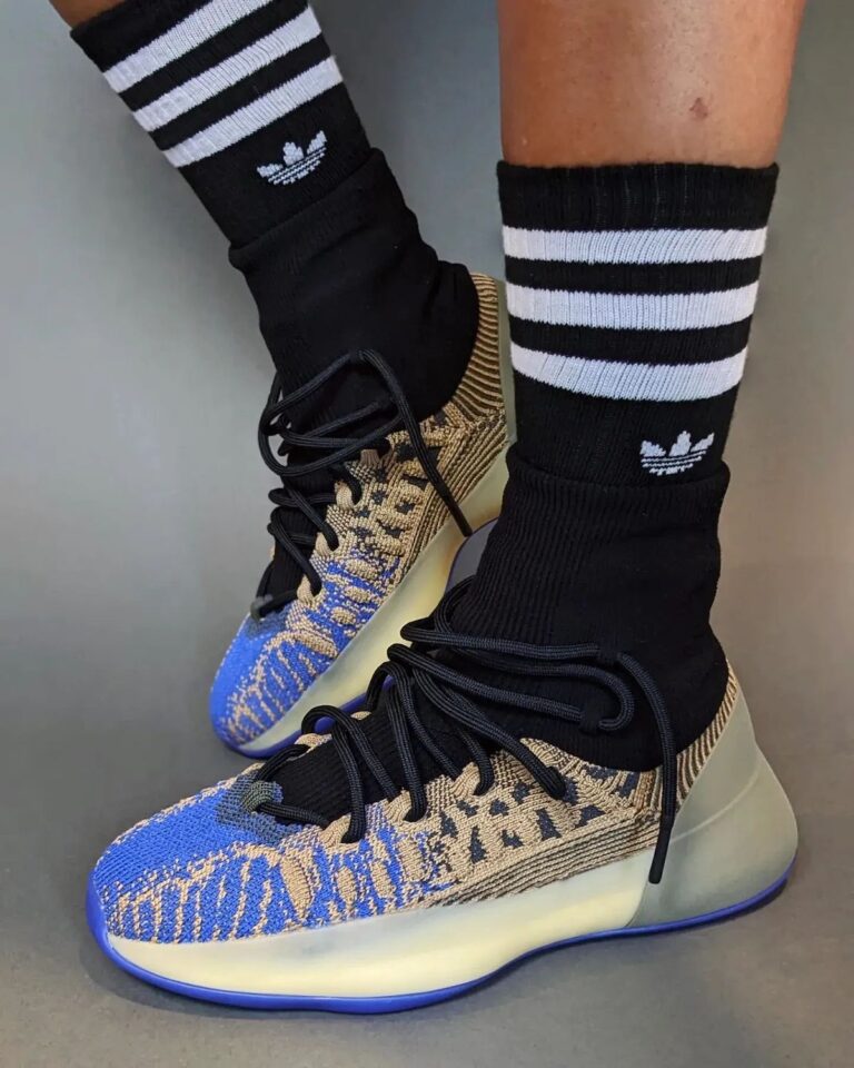 yzy bsktbl on feet