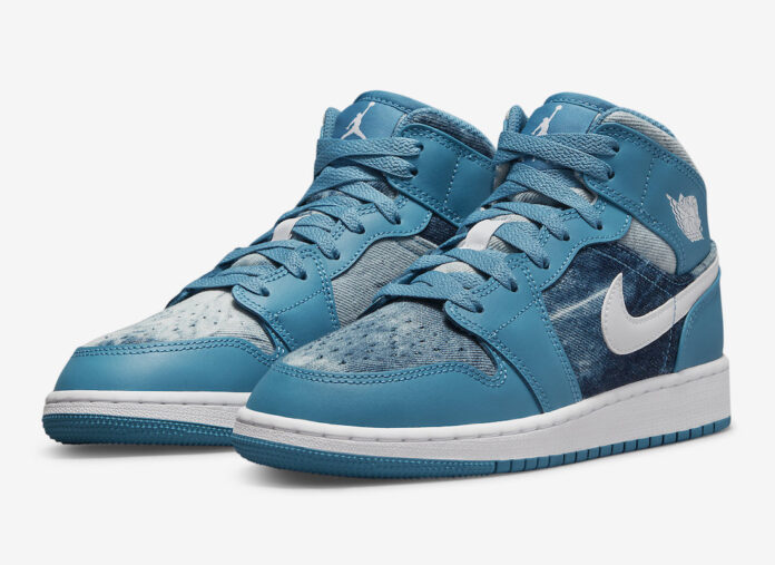 Air-Jordan-1-Mid-GS-Washed- Air-Jordan-1-Mid-GS-Washed-