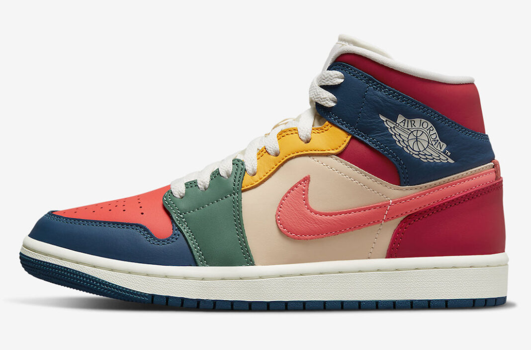 Air Jordan 1 Mid Multi-Color 2022 DN3738-400 Release Date | SBD