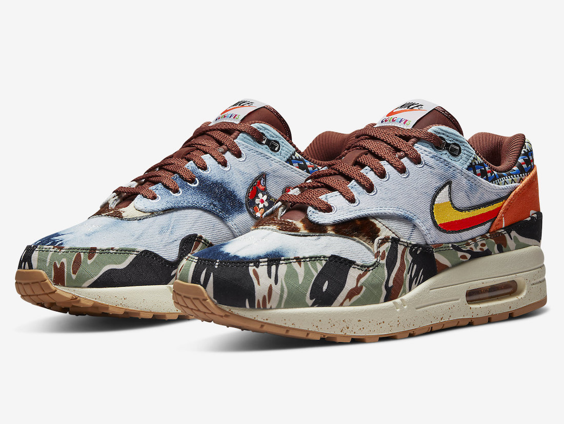 Concpets Nike Air Max 1 Camo DN1803-900 Release Date