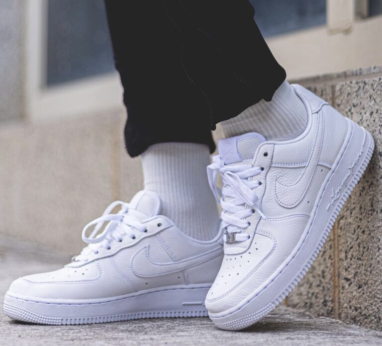 Drake NOCTA X Nike Air Force Low White CZ Release Date Soles Of Good