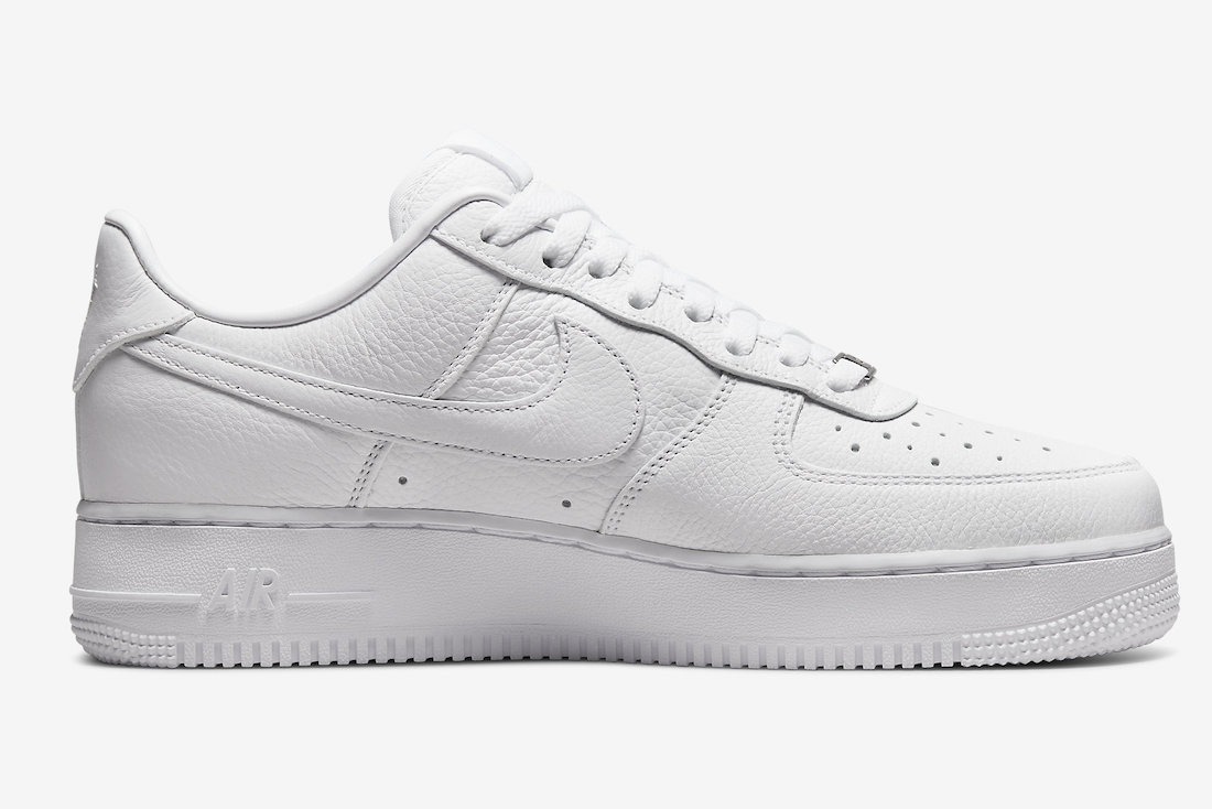 Drake NOCTA Nike Air Force 1 Low White CZ8065 100 Release Date 2