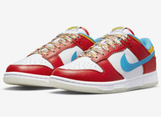 LeBron James Nike Dunk Low Fruity Pebbles DH8009-600 Release Date