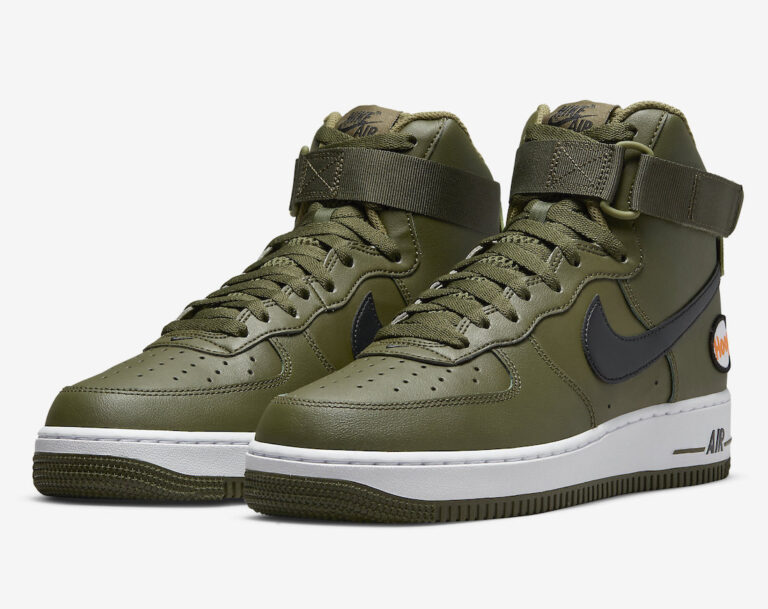 Nike Air Force 1 High Hoops Olive DH7453-300 Release Date | SBD