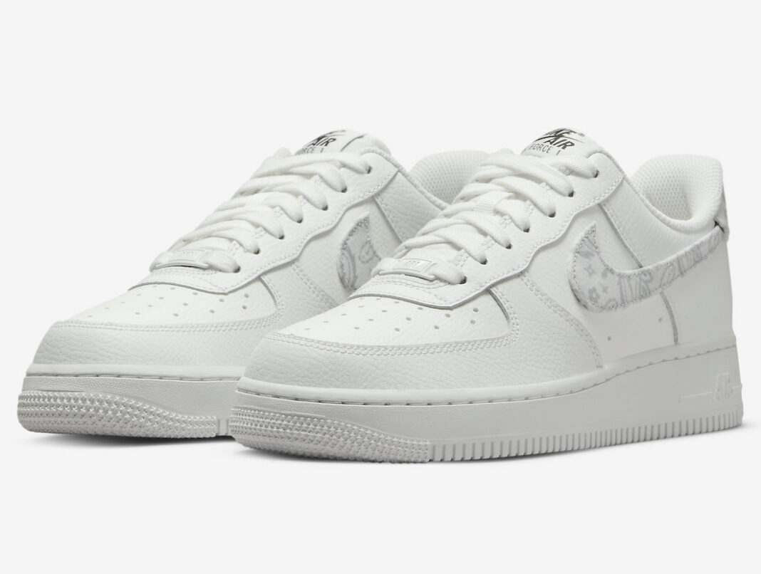 Nike Air Force 1 Low White Paisley DJ9942-100 Release Date | SBD
