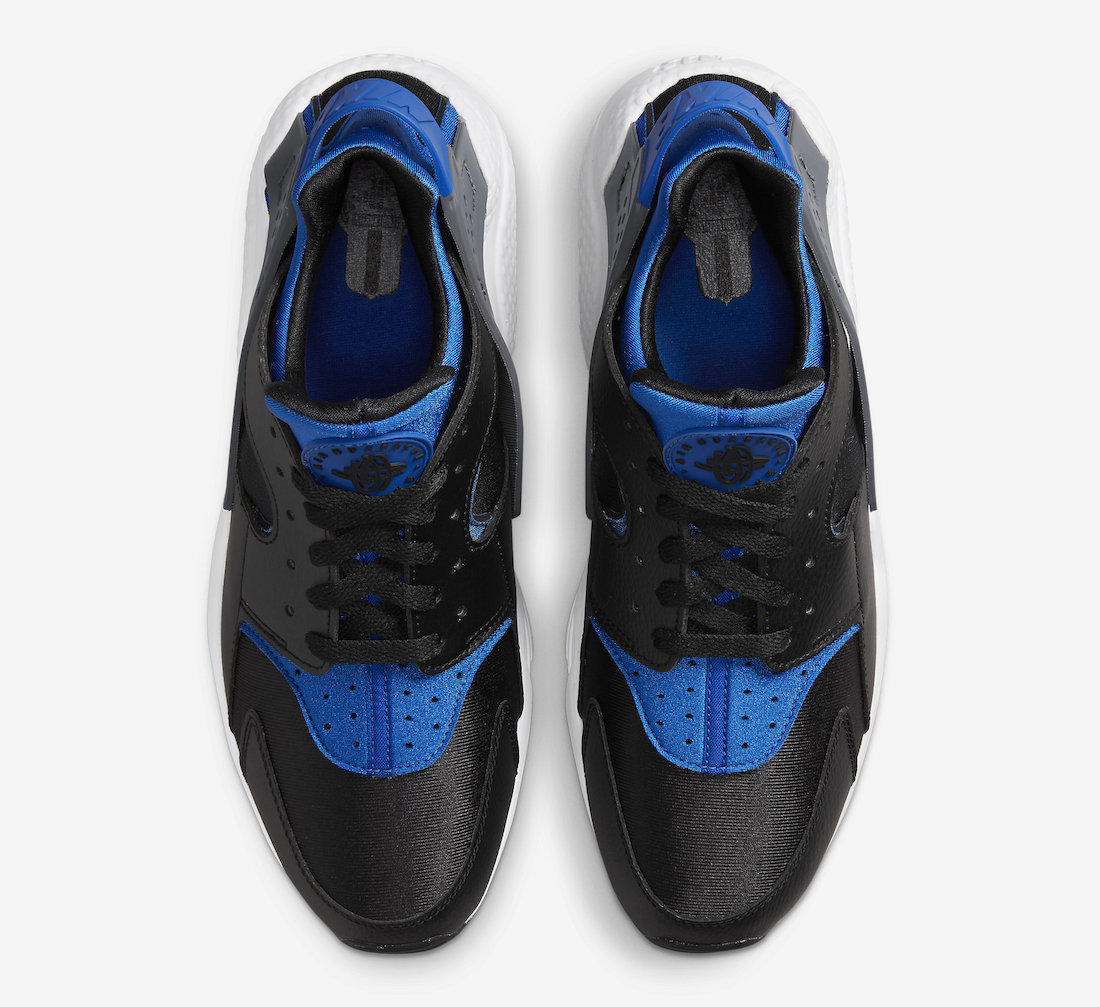 Nike Air Huarache Black Royal Blue DV6493-001 Release Date