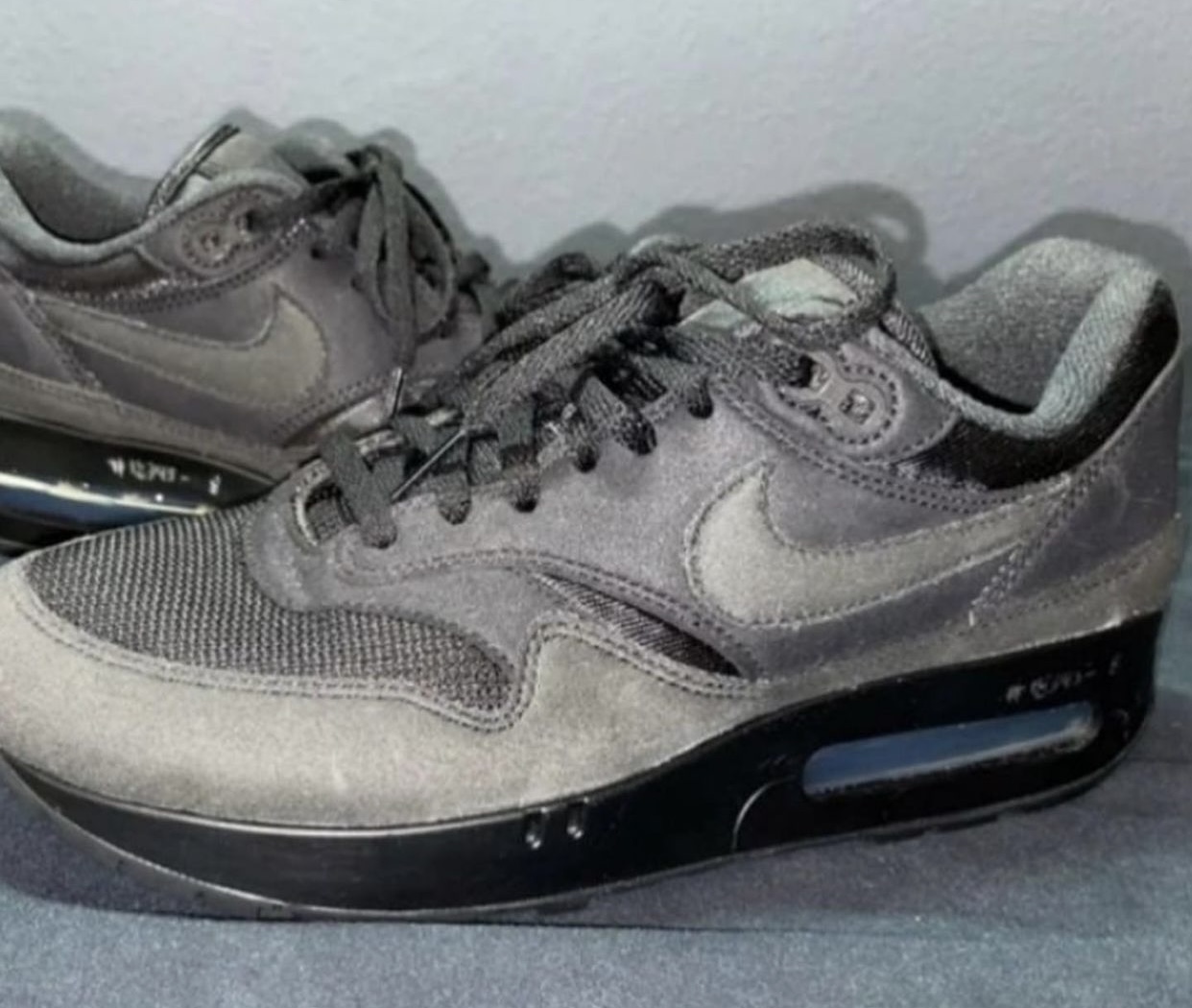 Nike Air Max 1 Big Bubble Black Anthracite Sample Release Date
