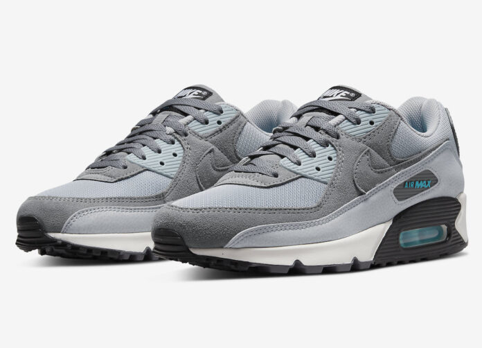 Nike Air Max 90 Grey Blue DM0029-002 Release Date