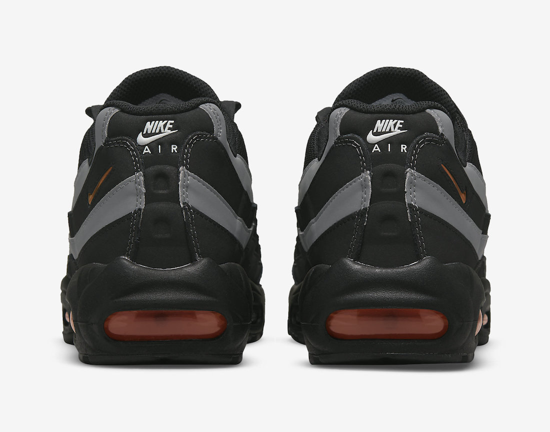 Nike Air Max 95 Black Grey Orange DX2657-001 Release Date