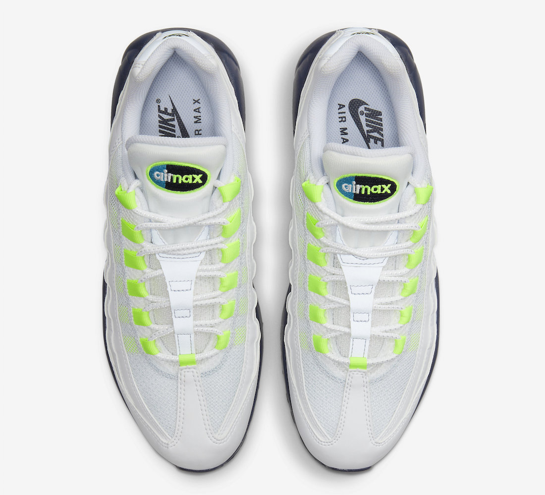 Nike Air Max 95 White Multi-Swoosh DX1819-100 Release Date
