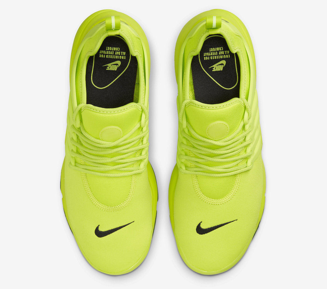 Nike Air Presto Volt Tennis Ball DV2228-300 Release Date