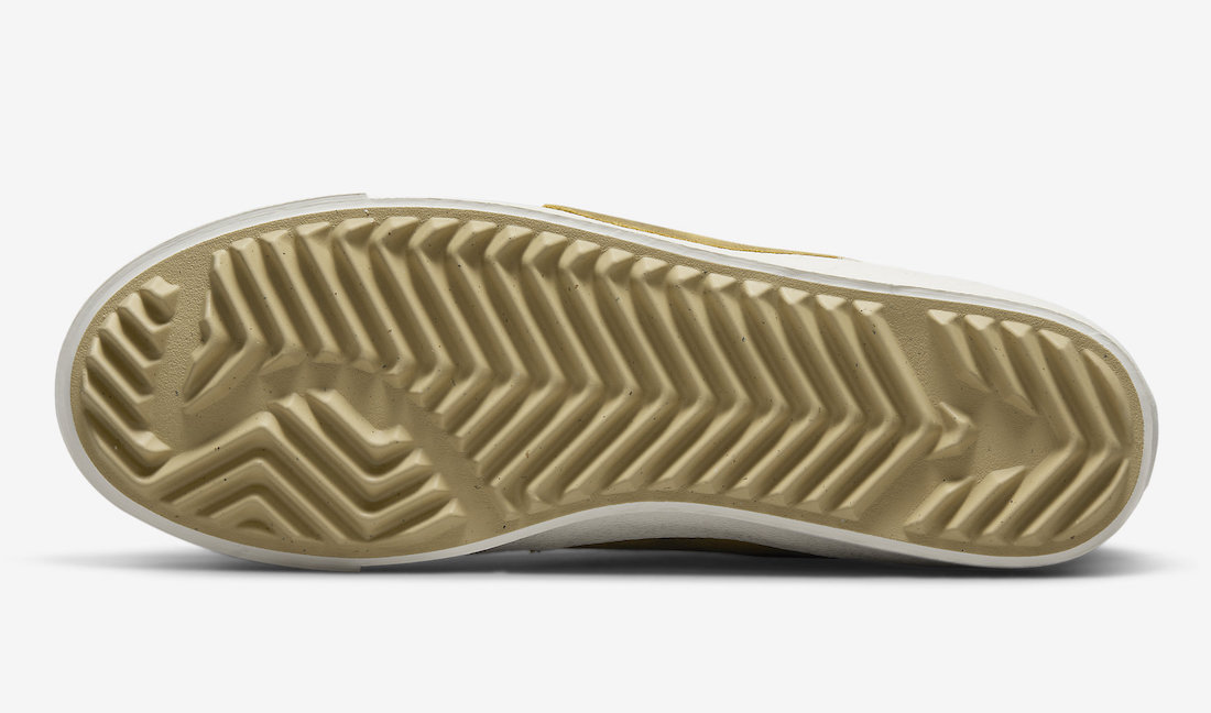 Nike Blazer Mid 77 Jumbo Sanded Gold DV6481-100 Release Date