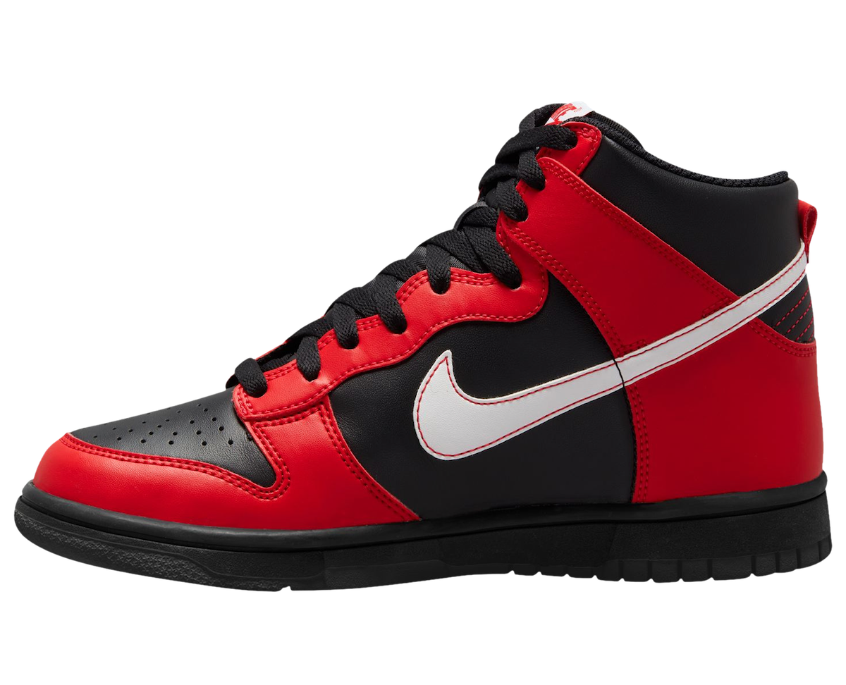 Nike Dunk High Black Red GS DB2179-003 Release Date