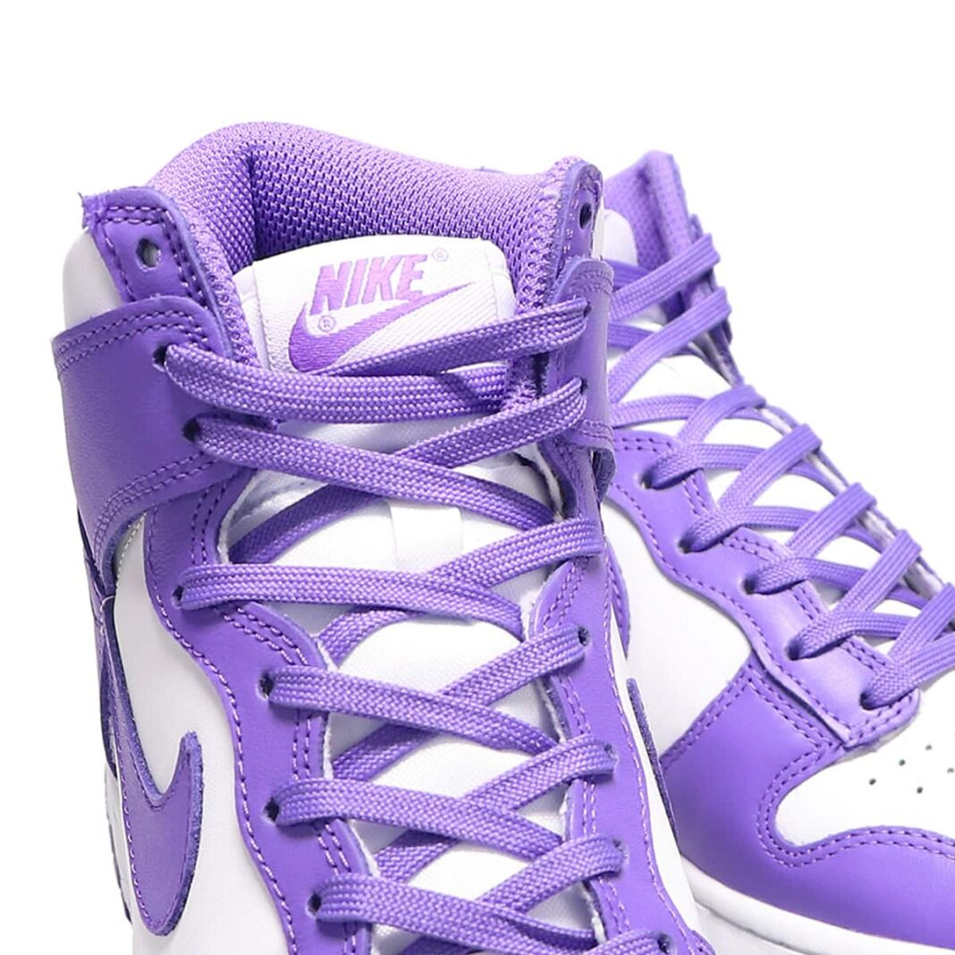 purple nike air force 1s