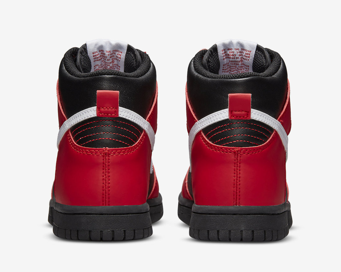 Nike Dunk High Deadpool Black Red DB2179 003 Release Date 5