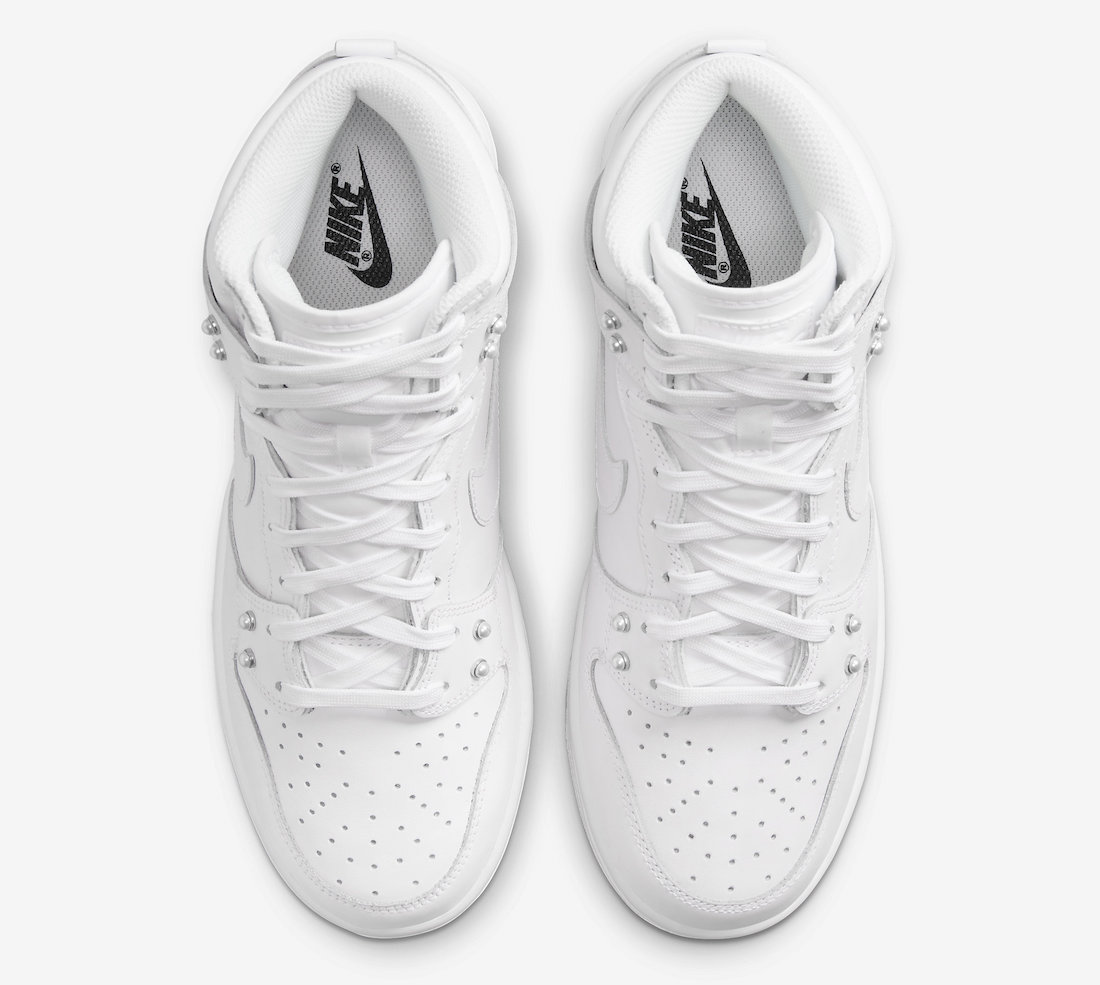 Nike Dunk High Pearl White DM7607-100 Release Date