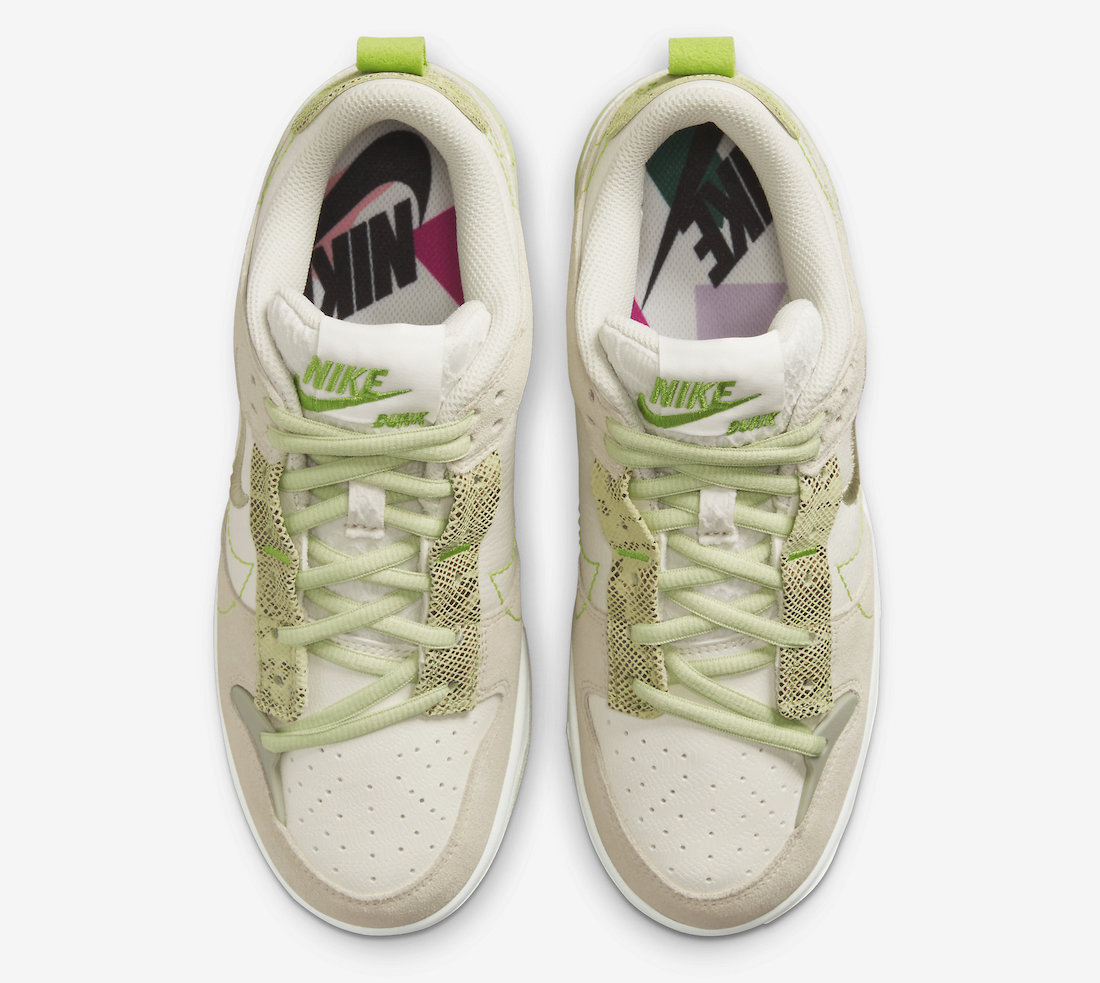 Nike Dunk Low Disrupt 2 Green Snake DV3206-001 Release Date