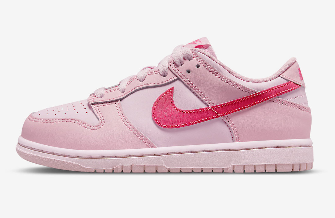 Nike Dunk Low GS Triple Pink DH9756-600 Release Date
