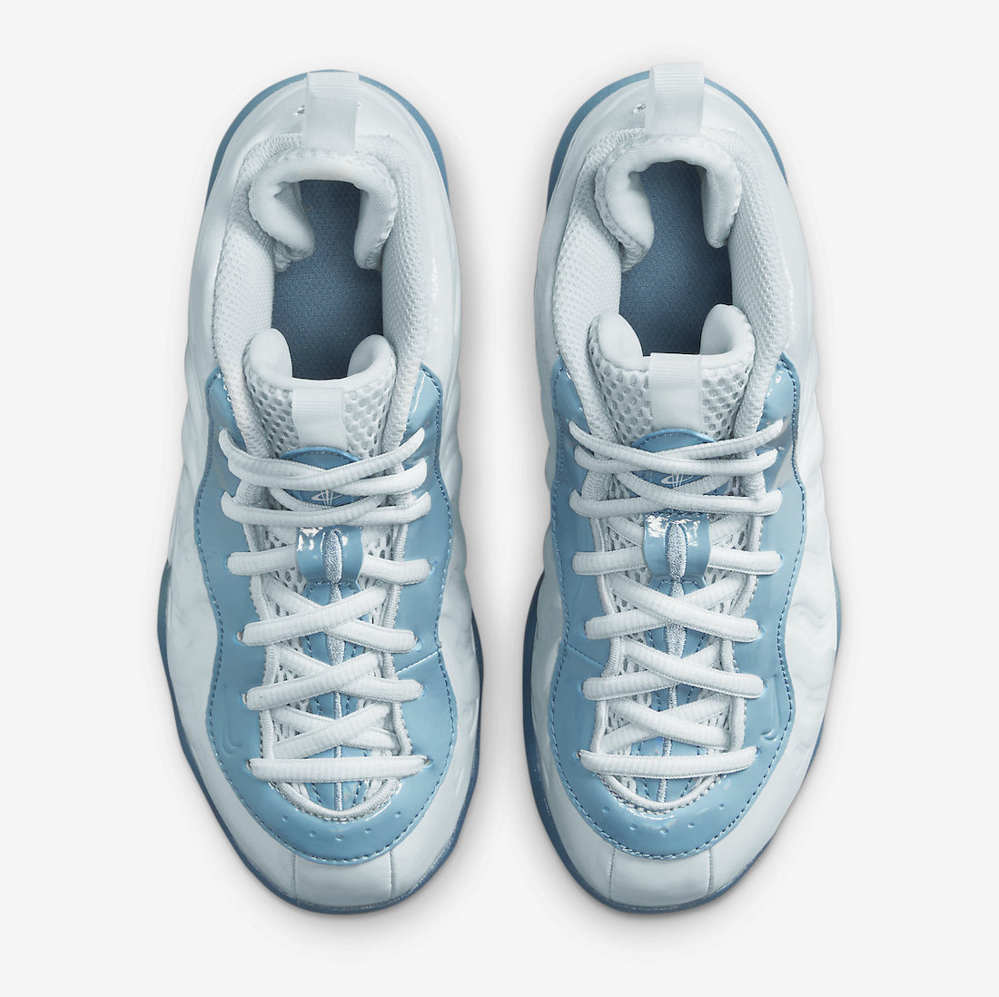 Nike Little Posite One White Blue DM1095-400 Release Date
