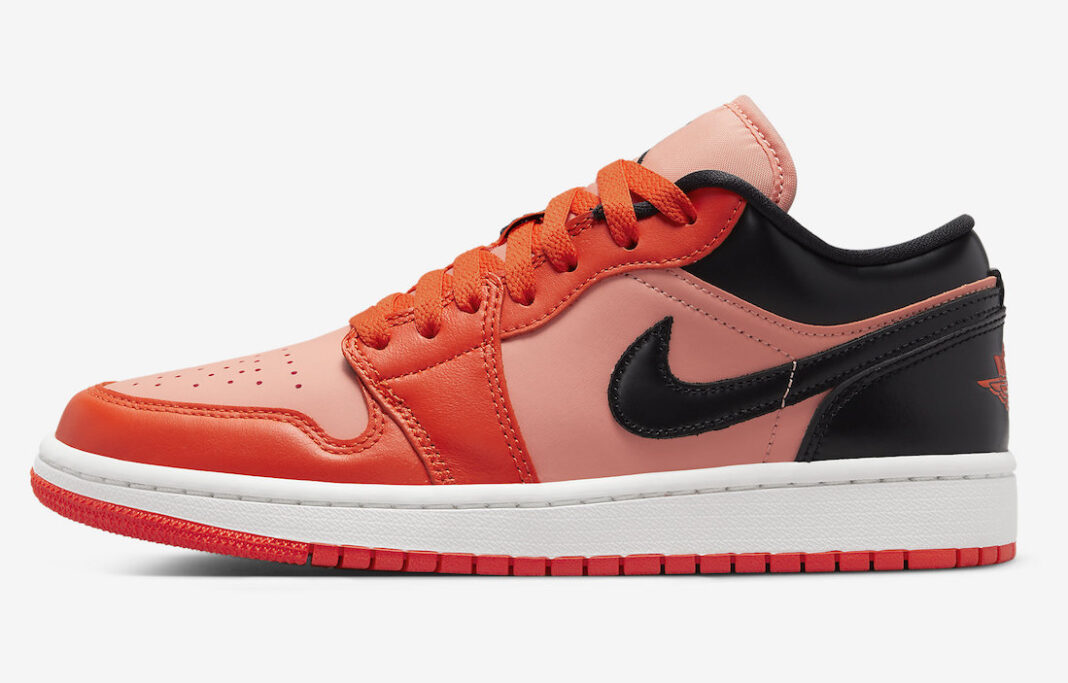 Air Jordan 1 Low Crimson Bliss Rush Orange DM3379600 Release Date SBD