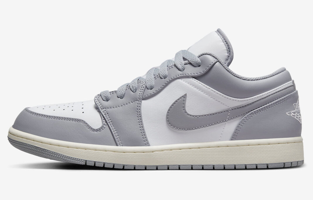 Air Jordan 1 Low Vintage Grey 553558-053 Release Date | SBD