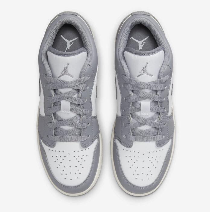 Air Jordan 1 Low Vintage Grey 553558-053 Release Date | SBD