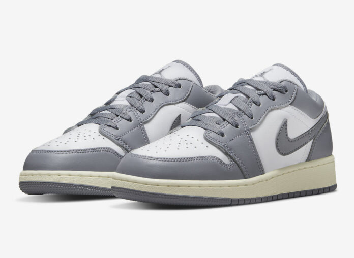 Air Jordan 1 Low Vintage Grey 553558-053 Release Date | SBD