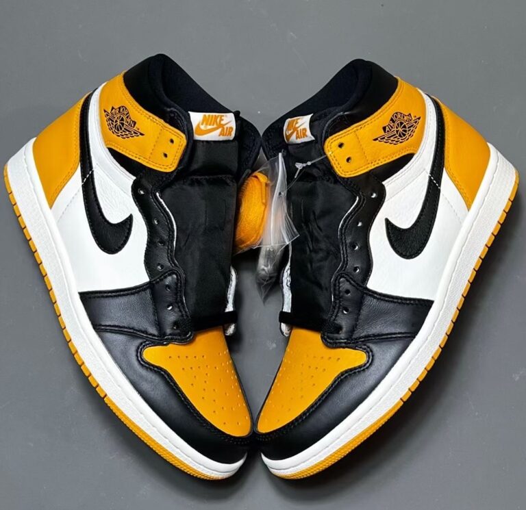 Air Jordan 1 Taxi Yellow Toe 2022 555088-711 Release Date - SBD