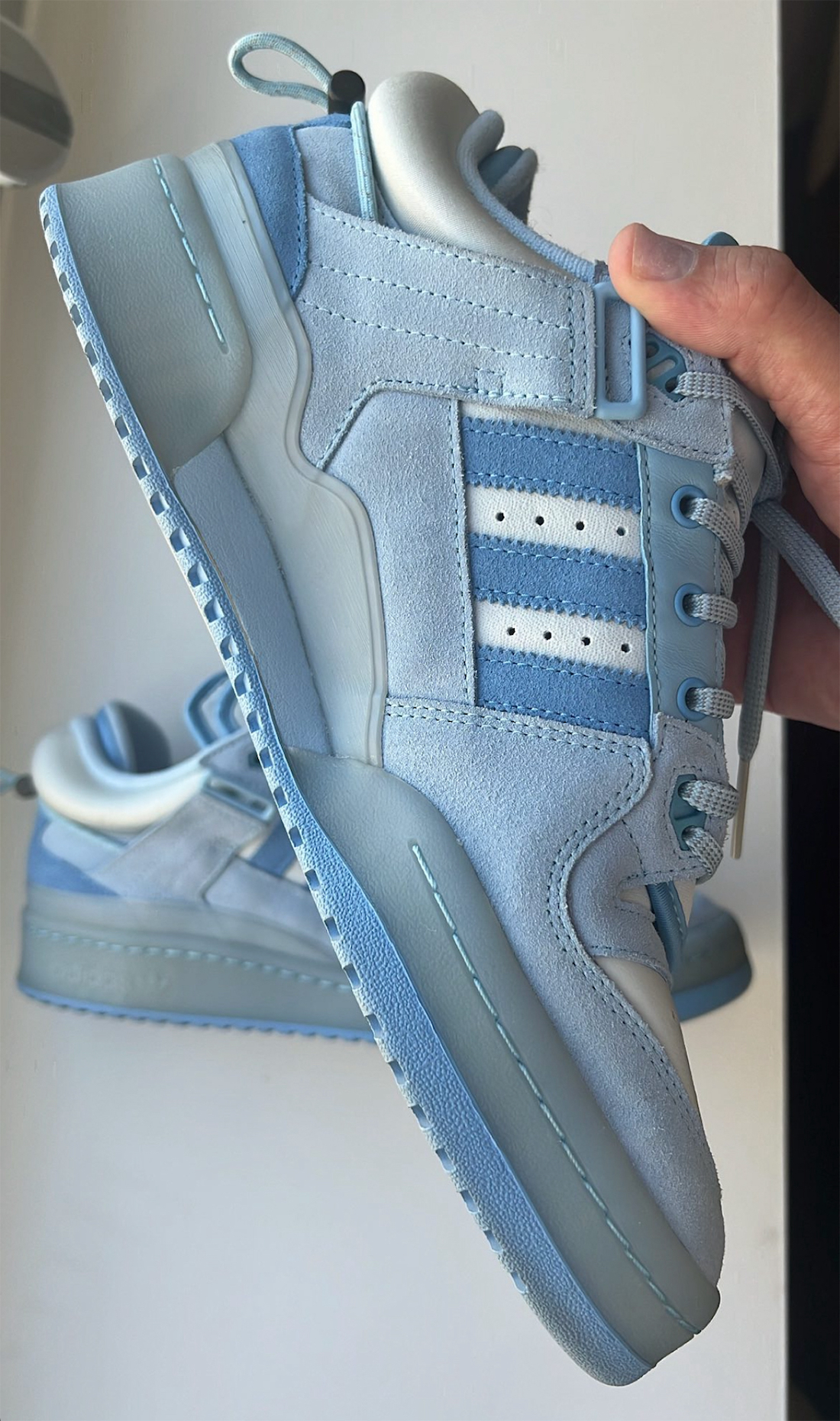 Bad Bunny adidas Forum Buckle Low Blue Release Date