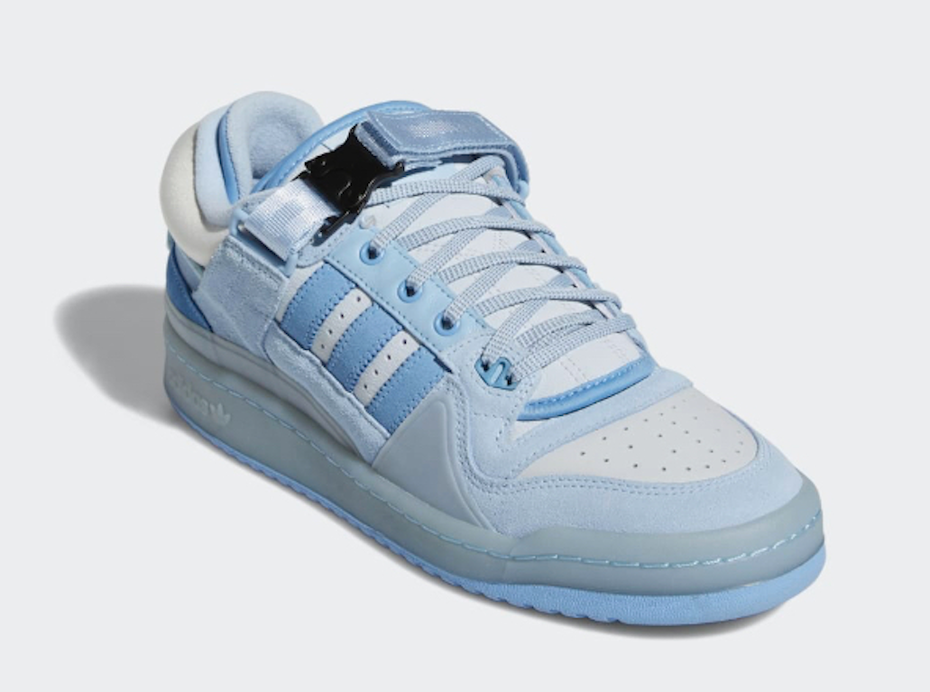 Bad Bunny adidas Forum Buckle Low Blue Tint GY4900 Release Date