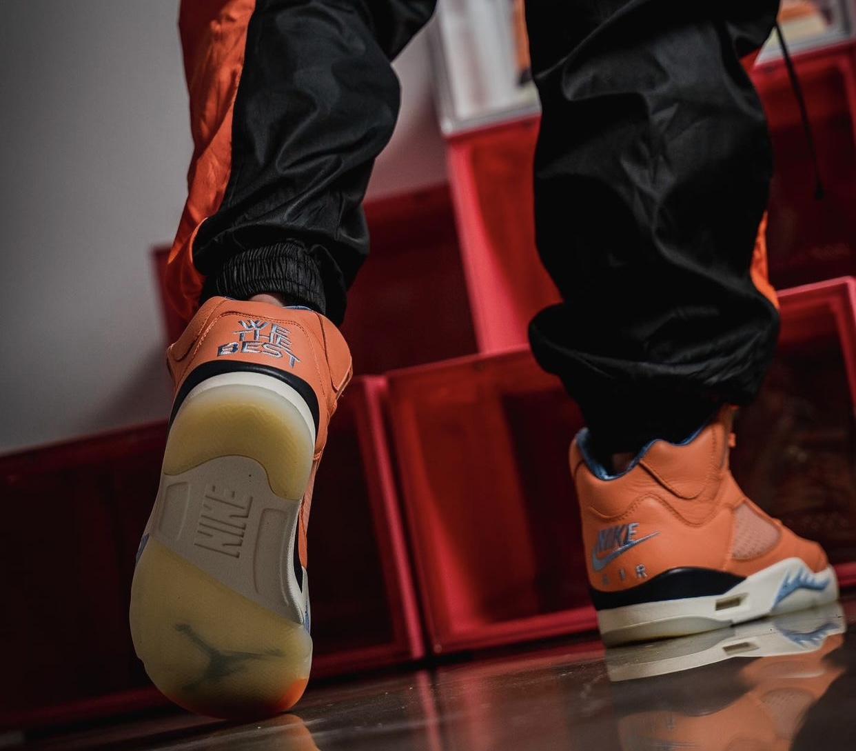 DJ Khaled air jordan 7 retro 2021 flint Release Date On-Feet