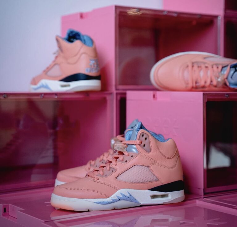 jordan 5 dj khaled sail on feet