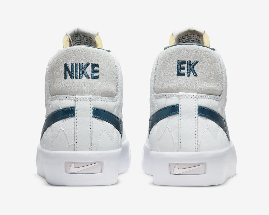 Eric Koston Nike SB Blazer Mid DO9399-100 Data di rilascio