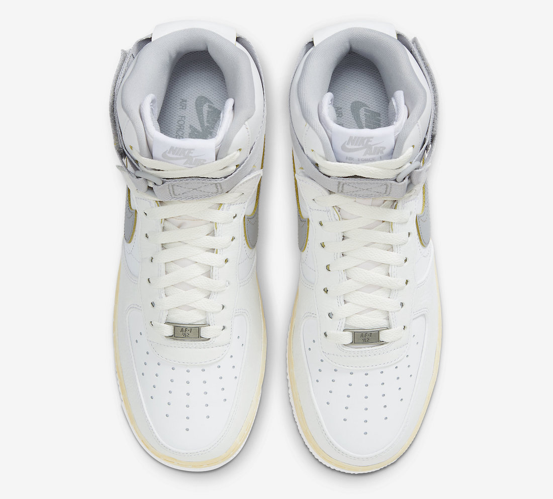 Nike Air Force 1 High White Grey DV4245-101 Release Date