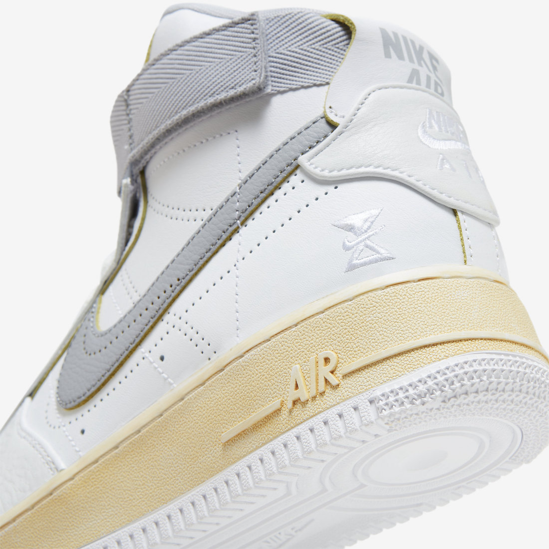 Nike Air Force 1 High White Grey DV4245-101 Release Date