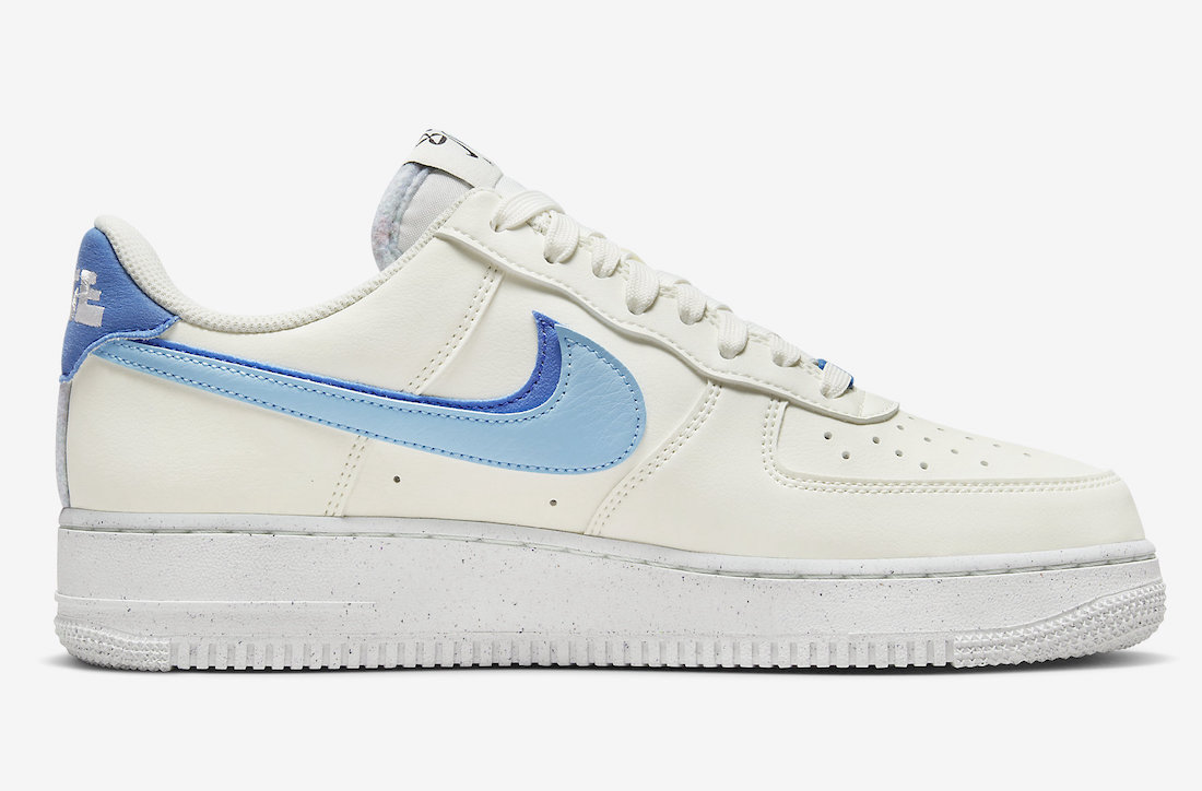 Nike Air Force 1 Low 82 Sail Blue Chill Medium Blue Black DO9786-100 Release Date