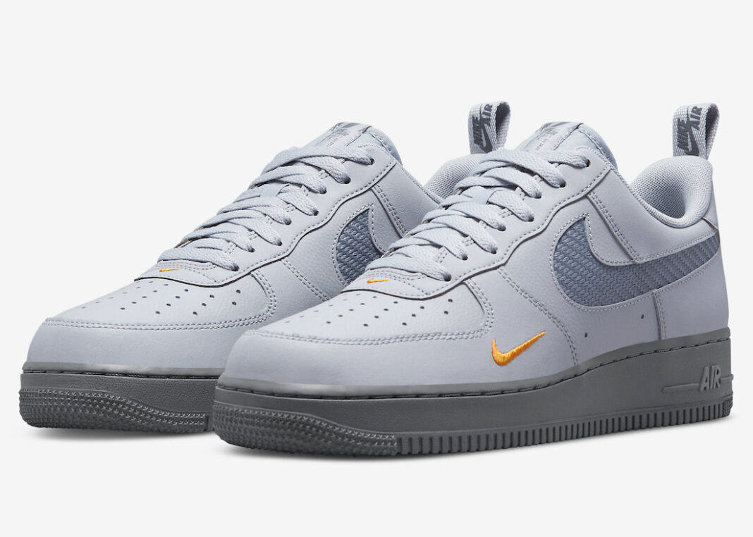 Nike Air Force 1 Low Grey Orange DR0155-001 Release Date