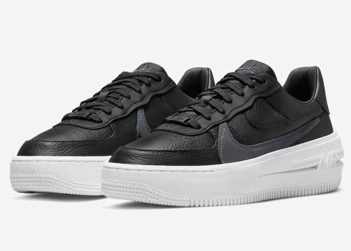 Nike Air Force 1 PLT.AF.ORM Black Grey White DJ9946-001 Release Date