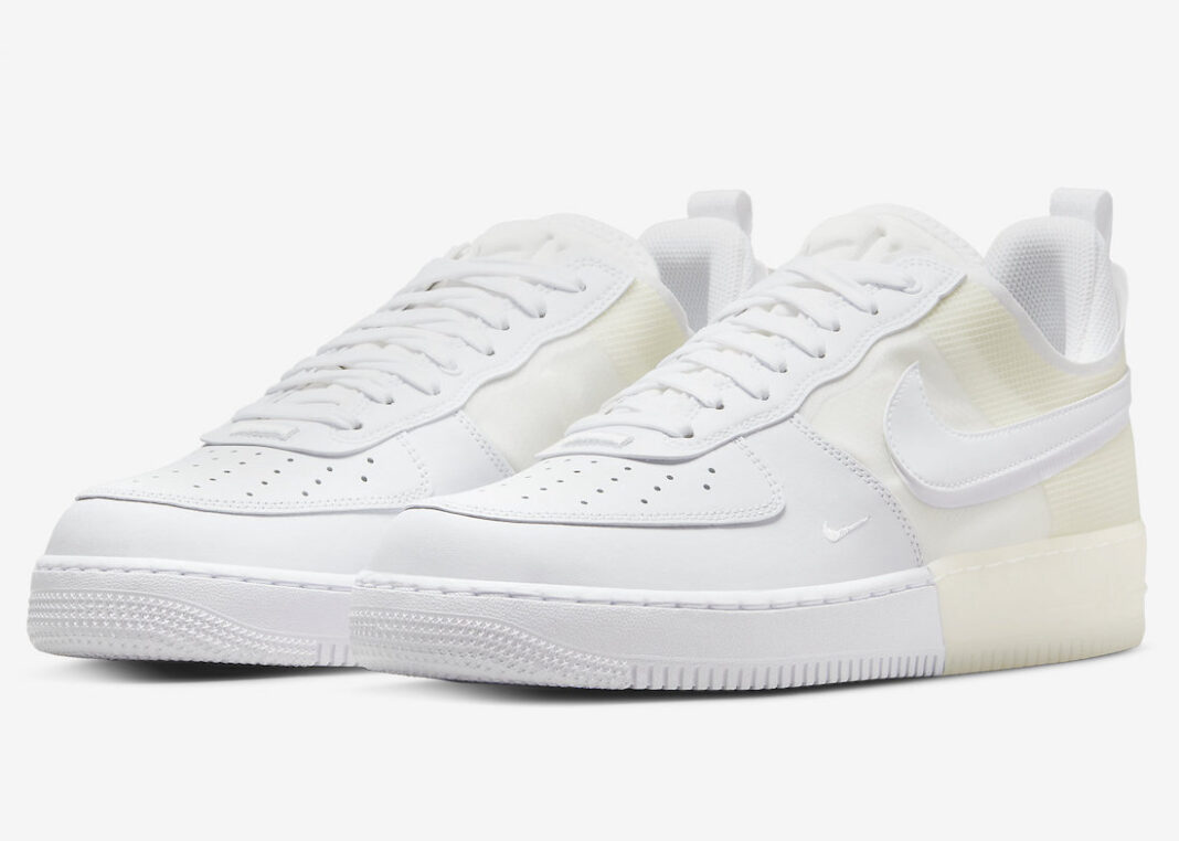 Nike Air Force 1 React White DM0573-100 Release Date