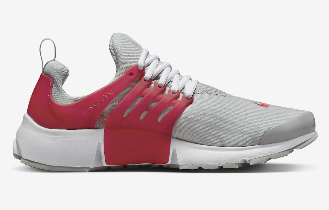 Nike Air Presto Grey Red White DX8963-001 Release Date