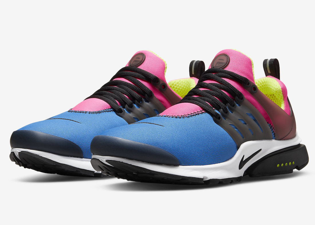 Nike Air Presto Pink Blue Volt DZ4390-400 Release Date