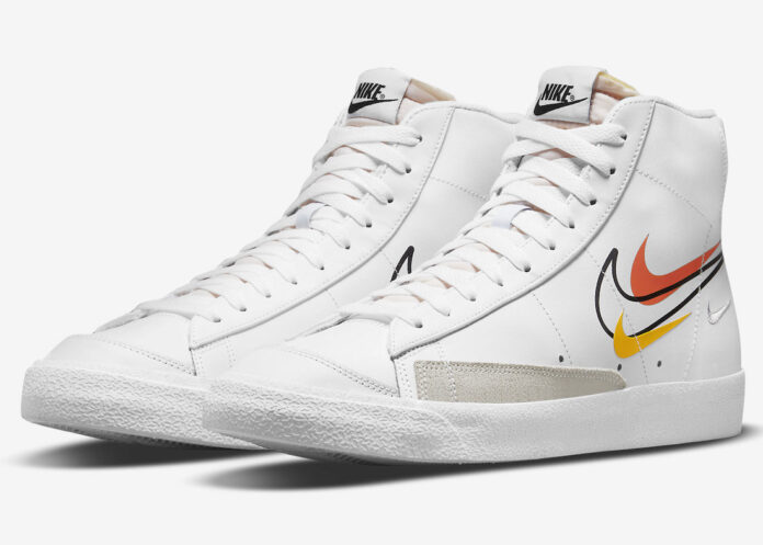 Nike Blazer Mid Multi Swoosh DN7996-100 Release Date