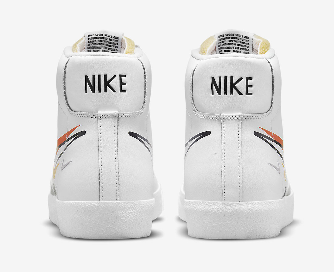 Nike Blazer Mid Multi Swoosh DN7996-100 Release Date
