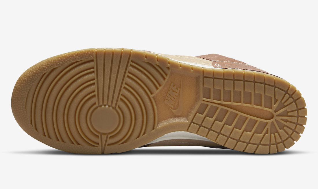 Nike Dunk Low Disrupt 2 Brown Croc DV1026-215 Release Date