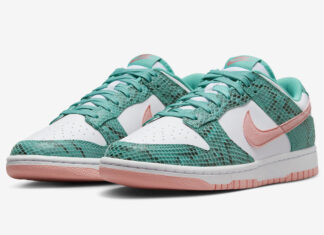 Nike Dunk Low Snakeskin DR8577 300 Release Date Price 4 324x235