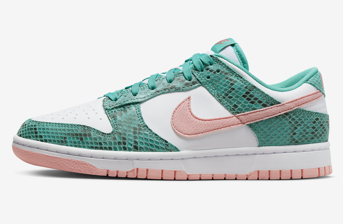 Nike Dunk Low Snakeskin DR8577-300 Release Date Price