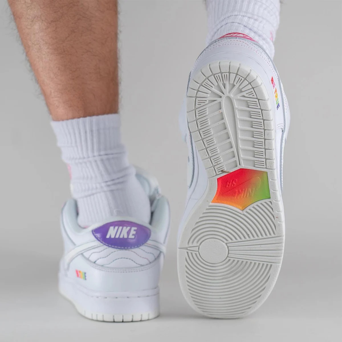 Nike SB Dunk Low Be True 2022 DR4876-100 Fecha de lanzamiento On-Foot