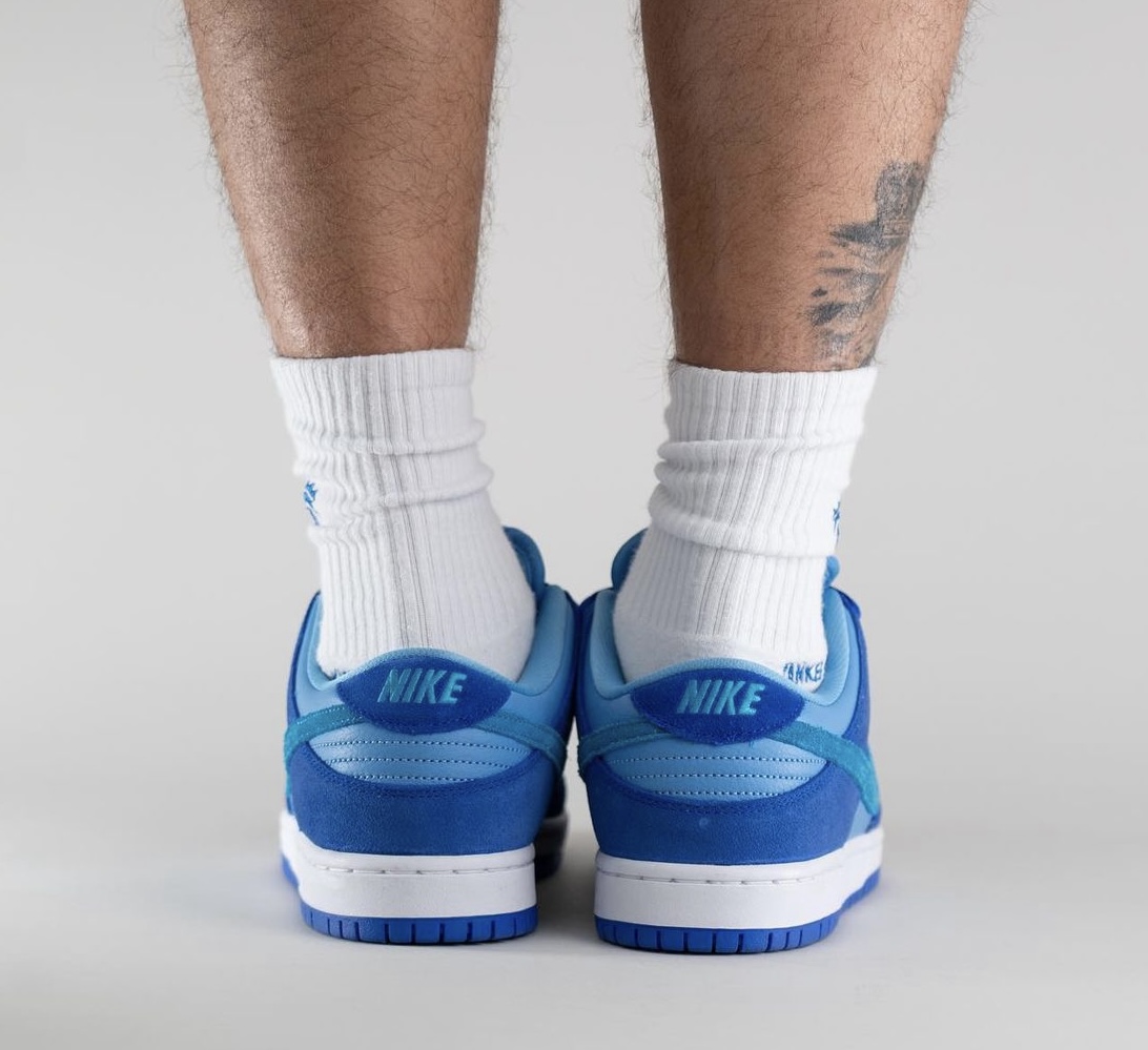 Nike SB Dunk Low Blue Raspberry DM0807 400 Release Date On Feet 8