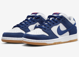 Nike SB Dunk Low Los Angeles Dodgers DO9395 400 Release Date 2 324x235