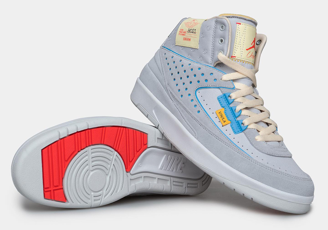 Union LA Air Jordan 2 Grey Fog Release Date